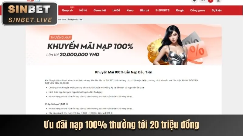 Bước 1: Truy cập trang chủ new88011 app